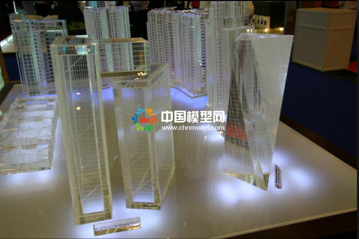 水晶沙盘模型
