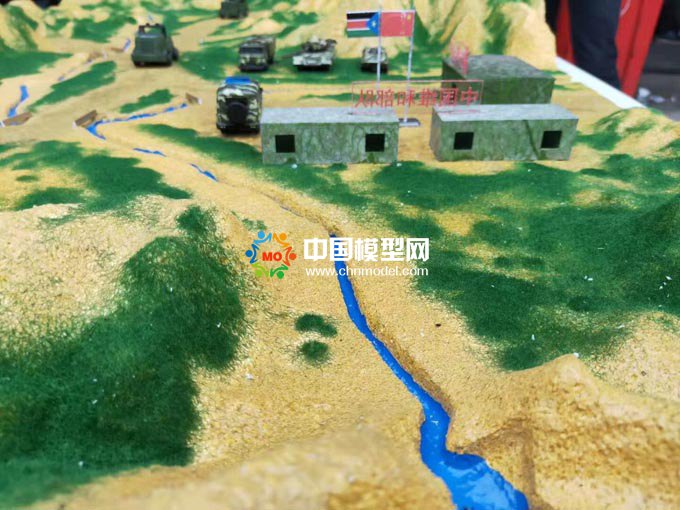 中国维和部队沙盘模型【致敬中国军人】