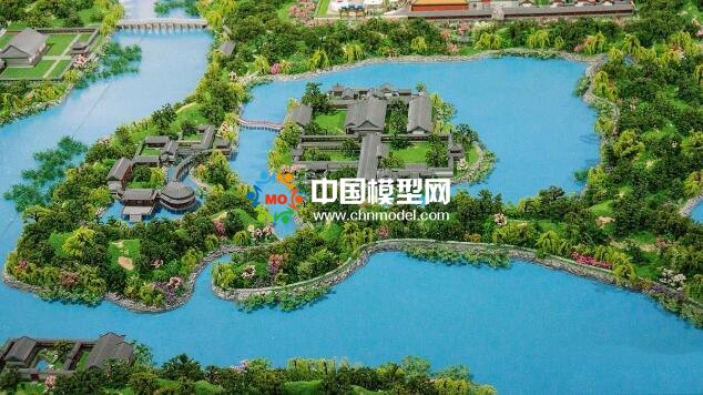 大型皇家园林沙盘模型重现圆明园昔日辉煌