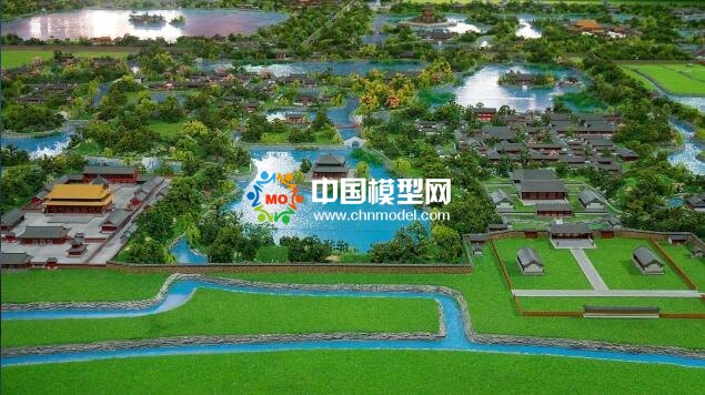 大型皇家园林沙盘模型重现圆明园昔日辉煌