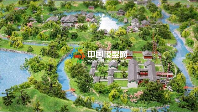 大型皇家园林沙盘模型重现圆明园昔日辉煌