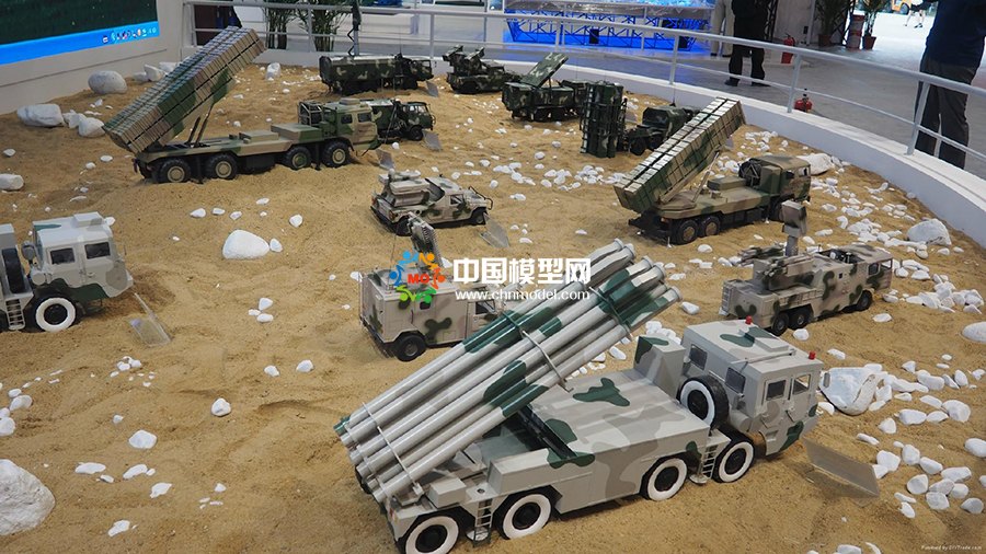 军事作战沙盘展示模型东风系列导弹展示水上飞机模型玉兔号月球车