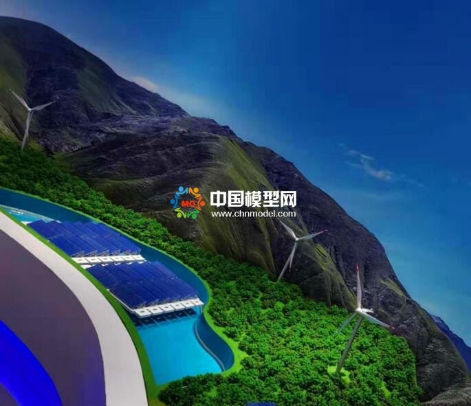 光伏风电新能源场景沙盘模型