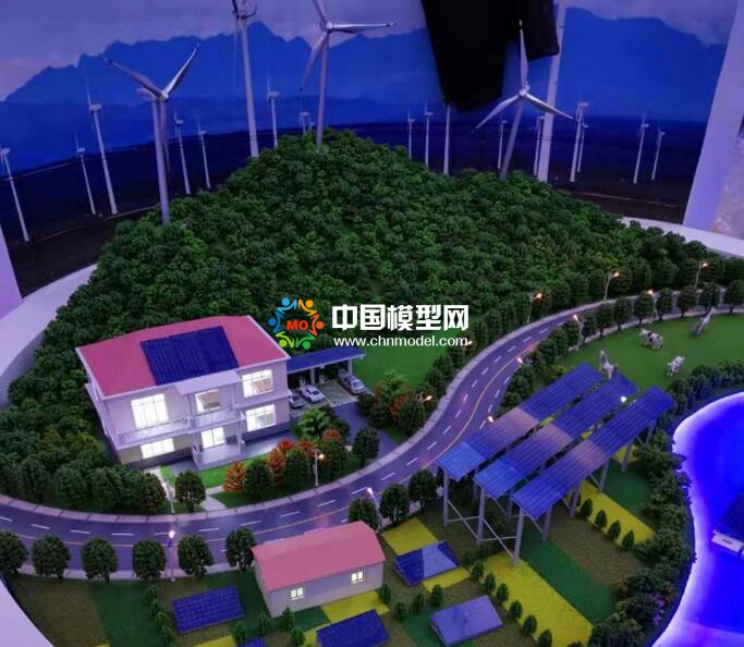 光伏风电新能源场景沙盘模型