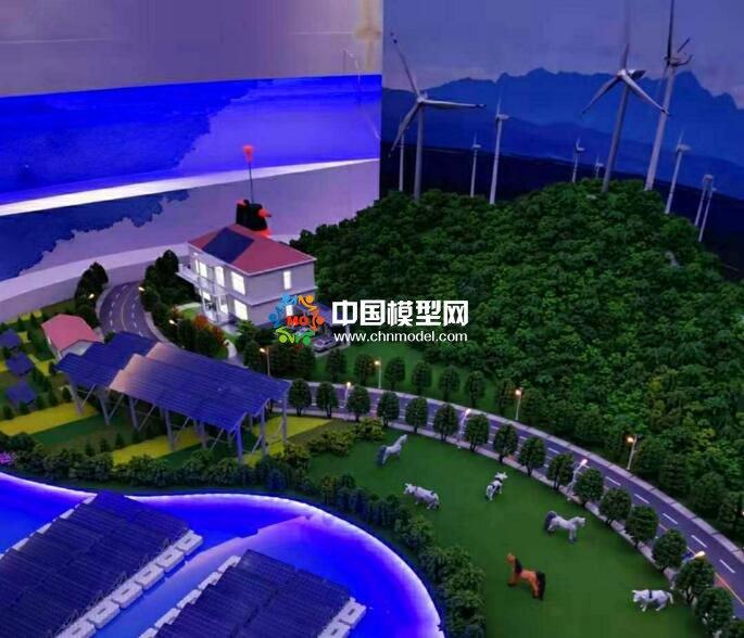 光伏风电新能源场景沙盘模型