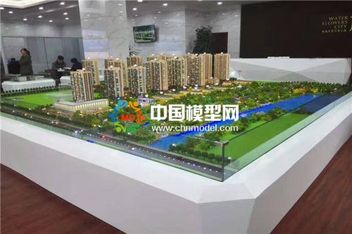 建筑沙盘模型建筑与景观协调处理颜色调和细节