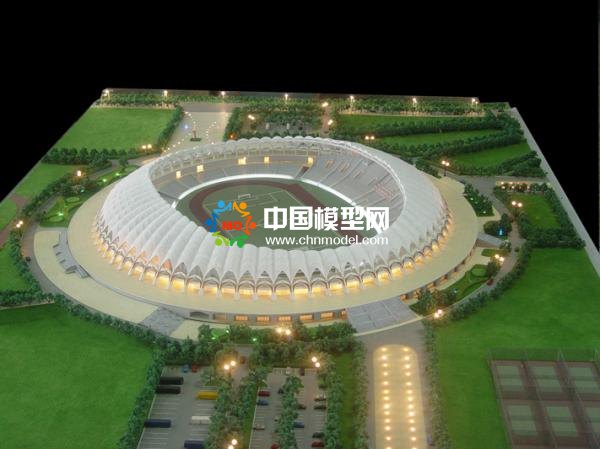 体育馆投标方案建筑模型