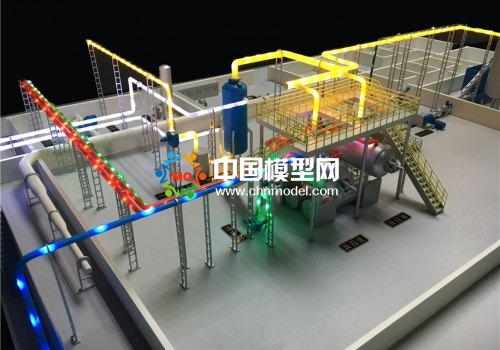 有机废弃物处理及环境工程解决方案沙盘模型