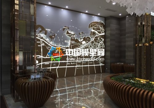 房地产区位壁挂沙盘模型