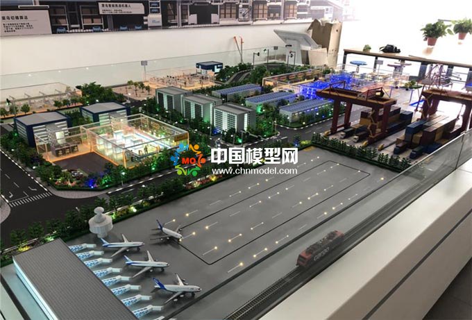 智能物流演示沙盘模型