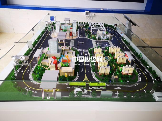 智能交通演示沙盘