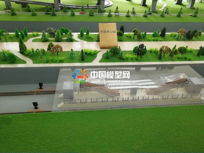 轨道交通地铁沙盘