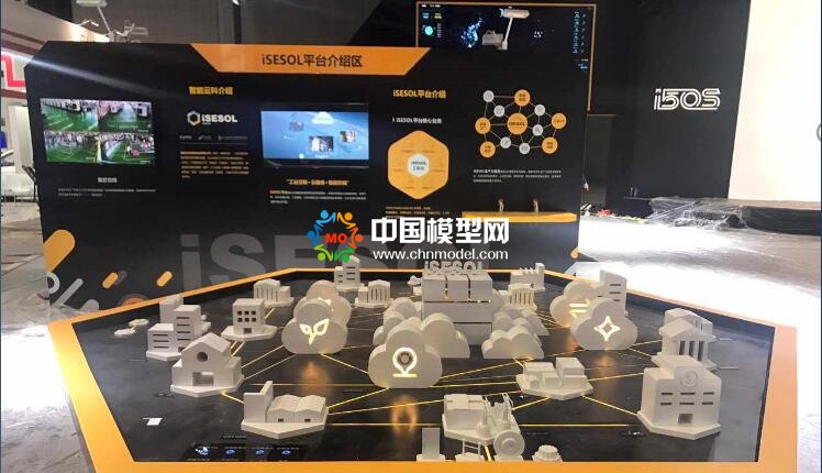 智慧云沙盘模型