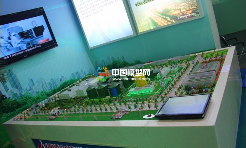 畜禽粪便及污水综合利用工艺沙盘模型