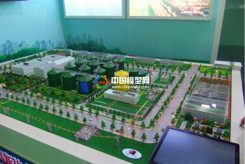 畜禽粪便及污水综合利用工艺沙盘模型