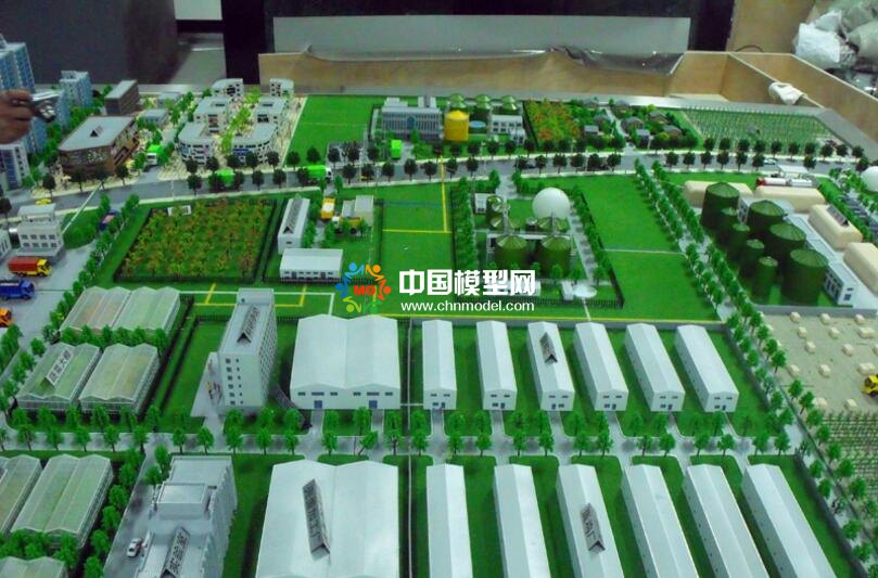 能源再生利用，城市垃圾发电沙盘模型