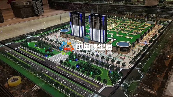 长沙商贸城建筑模型