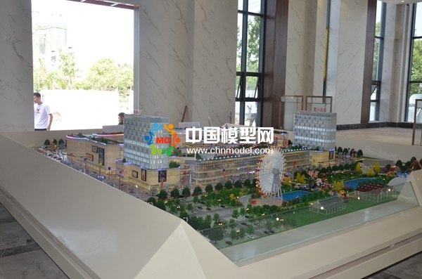 红星国贸售楼展示沙盘模型