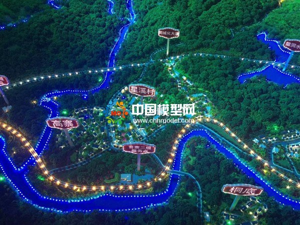 规划馆城市总体规划沙盘模型
