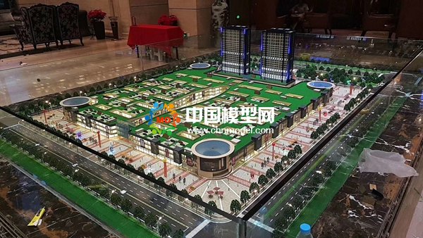 长沙商贸城建筑模型
