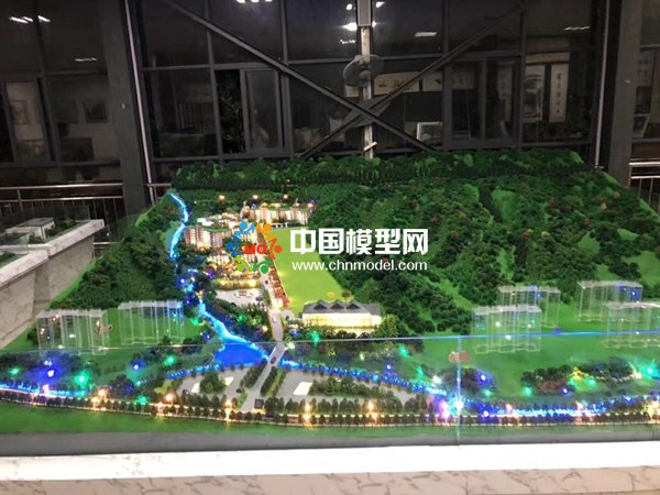 万安花园项目展示沙盘模型