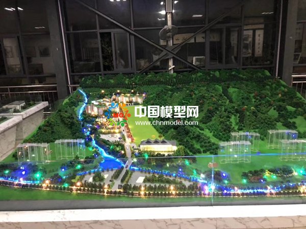 东莞市万安花园模型