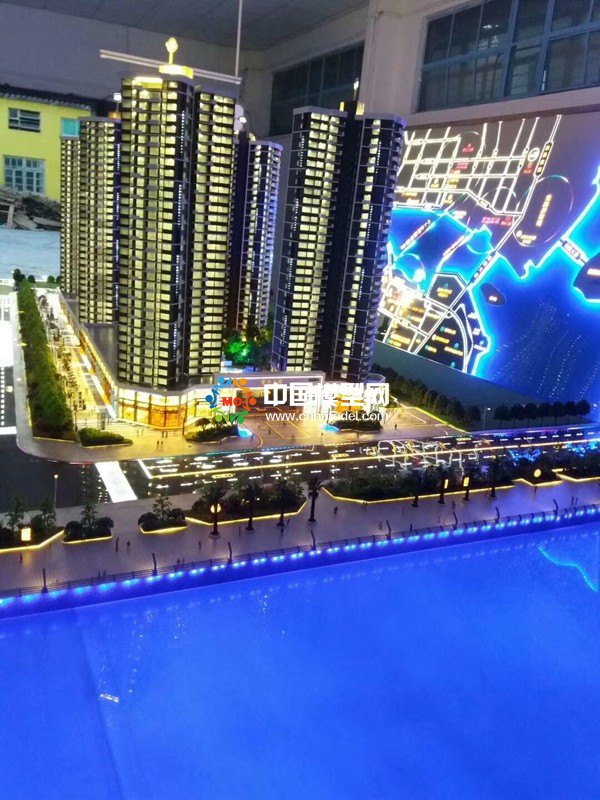 阳光城项目建筑模型