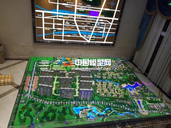 恒大城售楼部沙盘模型