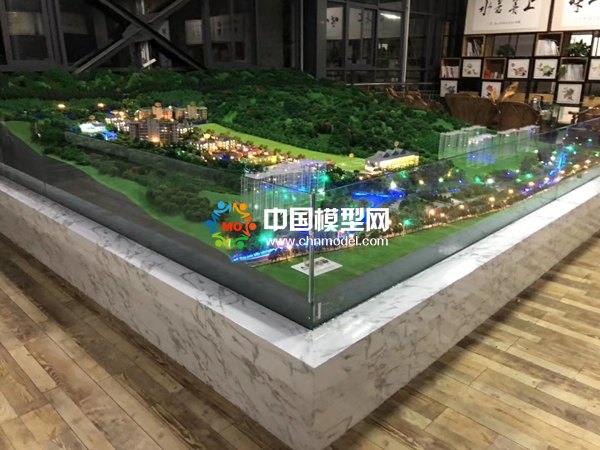 万安花园项目展示沙盘模型