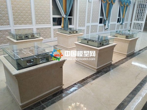 中天世纪展示建筑模型