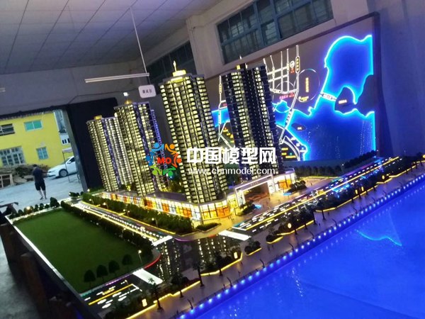 阳光城项目建筑模型