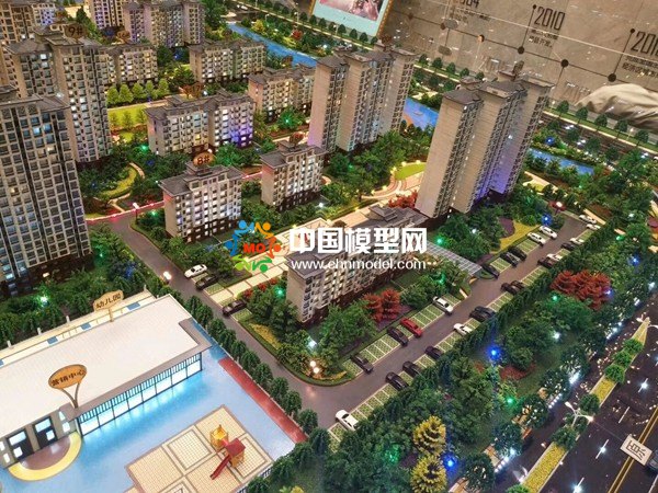 天润国际公馆售楼建筑模型