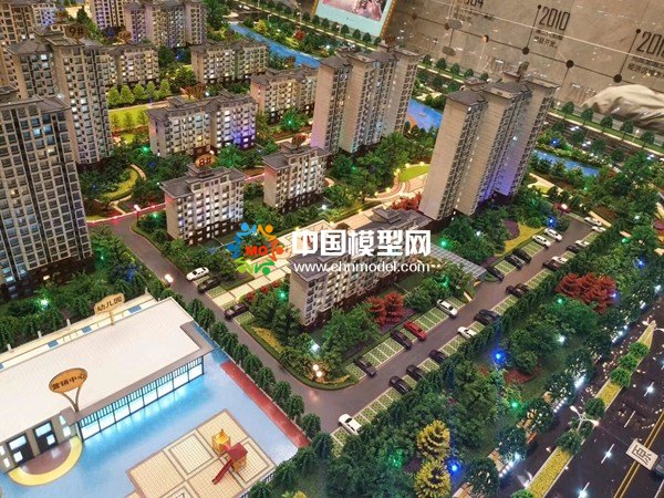 广东江门市天润国际公馆沙盘模型