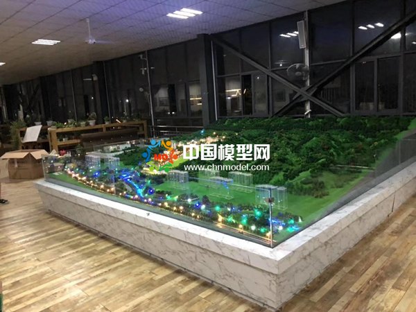 万安花园项目展示沙盘模型