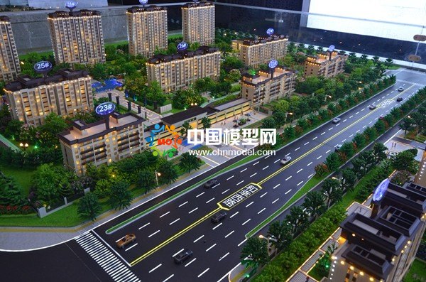 新都会项目建筑模型