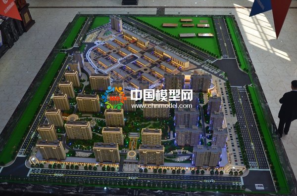 国际商城营销展示沙盘模型