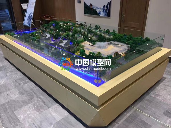 白云美佳别墅建筑模型
