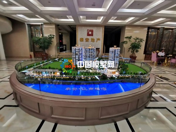 江南梅湾建筑模型
