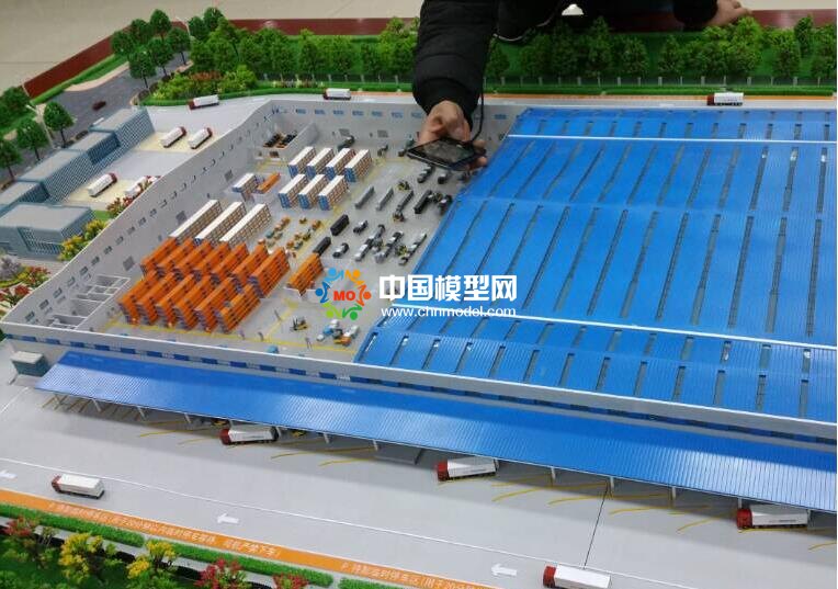 智慧仓储物流沙盘模型