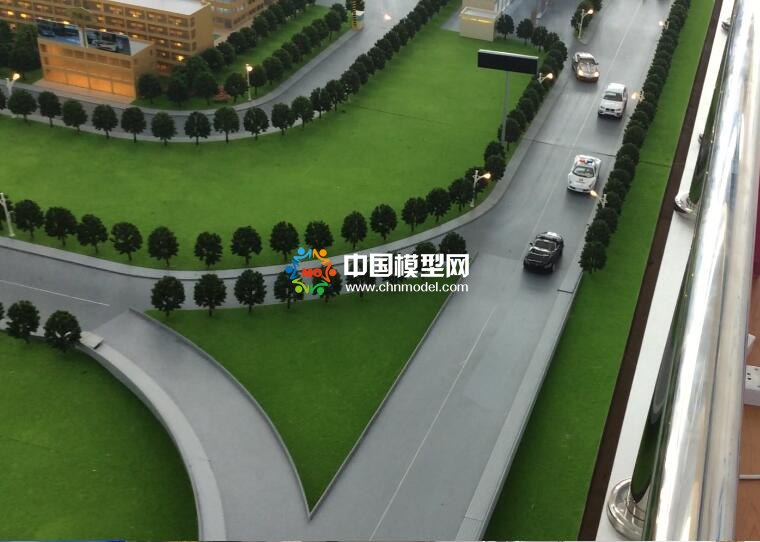 物流园动态演示沙盘模型