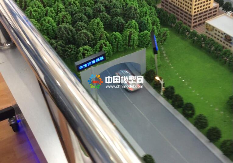 物流园动态演示沙盘模型