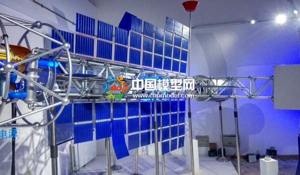 中国航天电磁推进热排放系统沙盘模型