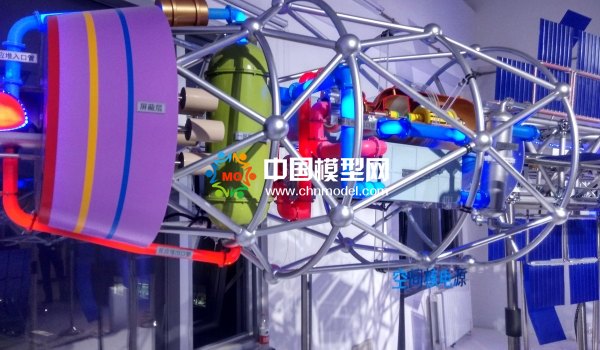 中国航天电磁推进热排放系统沙盘模型