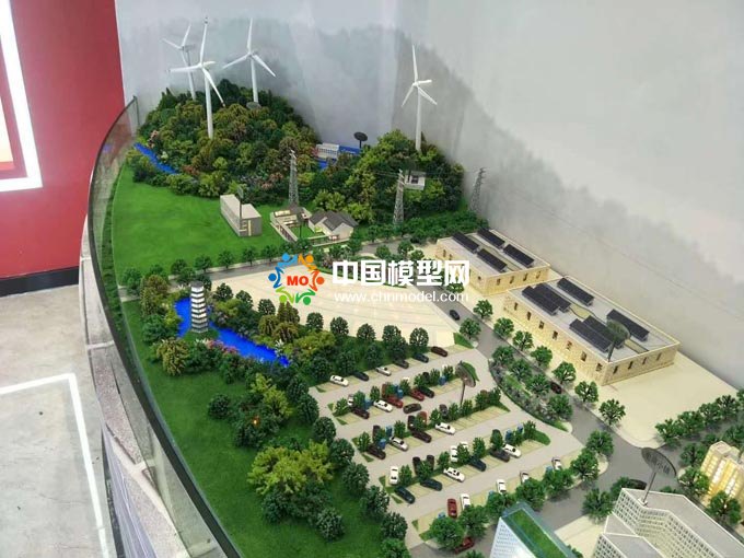 环保新能源输变电沙盘模型