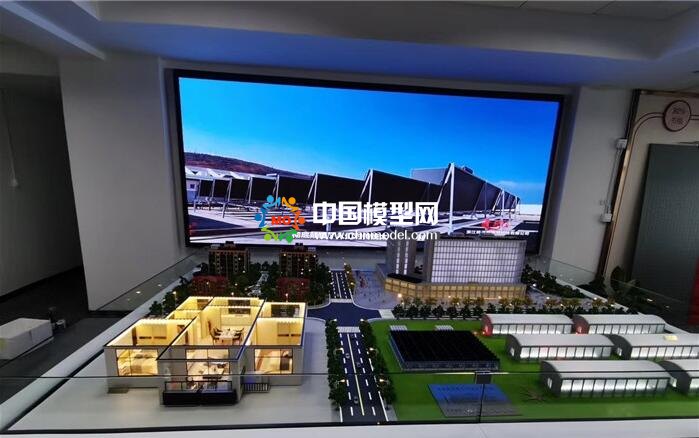太阳能异聚态热利用系统沙盘模型