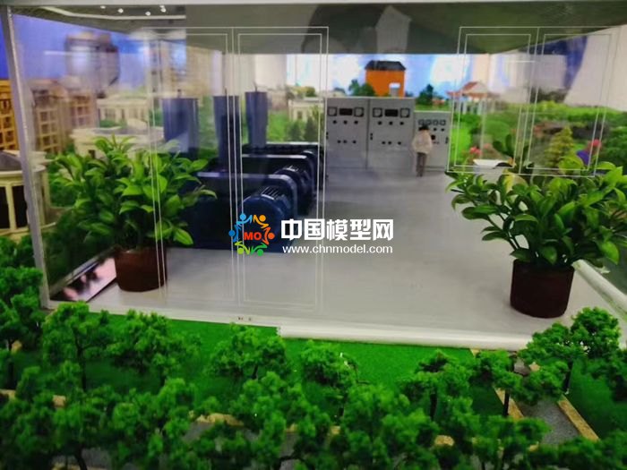 智能机电一体化终端沙盘模型