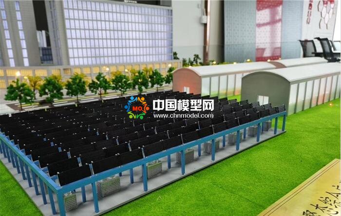 太阳能异聚态热利用系统沙盘模型