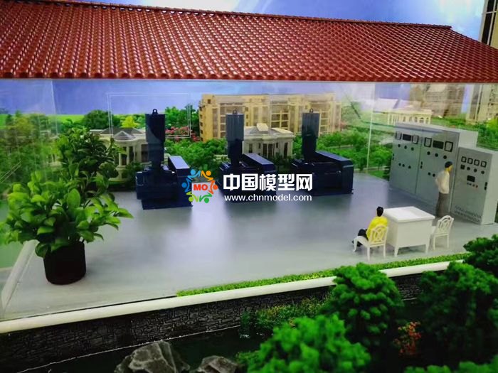 智能机电一体化终端沙盘模型
