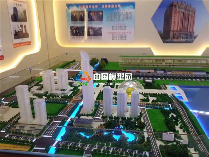 地铁7号线沙盘模型
