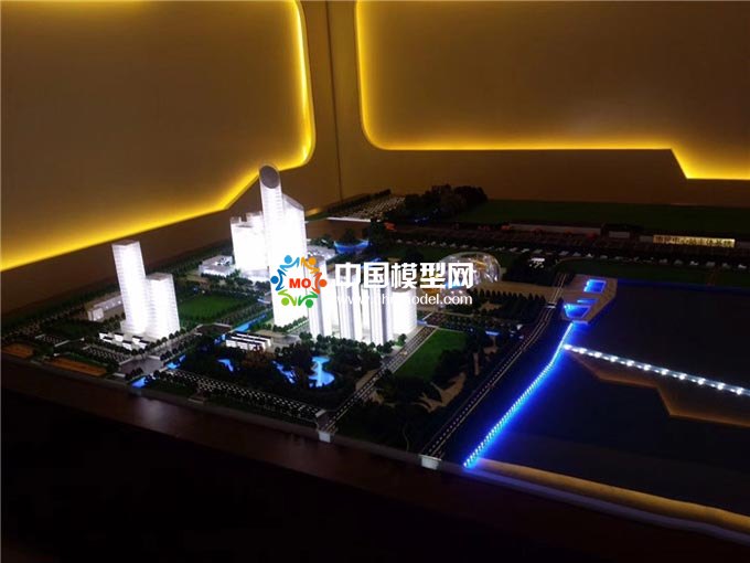 地铁7号线沙盘模型